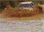 Lancia Delta "drownes" in mud - 1,75 MB (no sound)